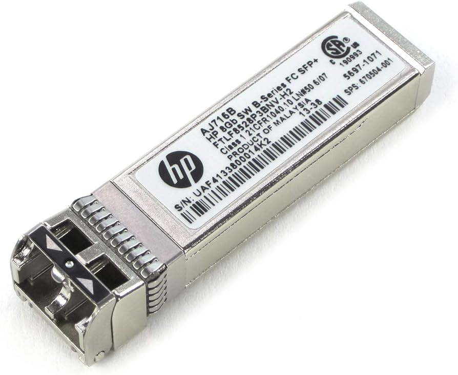 GCP-SEC ベジット Amazon.com: HP 8GB Short Wave B-Series-SFP Plus (AJ716B) : Electronics
